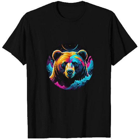 Bear Pet Majestic Bear Sculpture Wild Animal Figurine for homes and T-Shirts