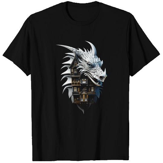 Dragon Pet Art Sculpture Animal Graphic Dragon T-Shirts