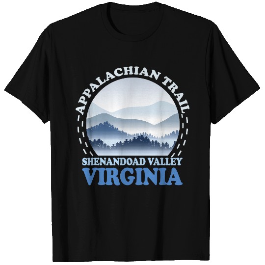 Appalachian Trail Hikers Hiking at Shenandoahs Valley VA T-Shirts