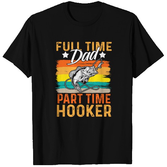 Fishing Dad Fisherman Funny Bass Fishing Fathers Day T-Shirts