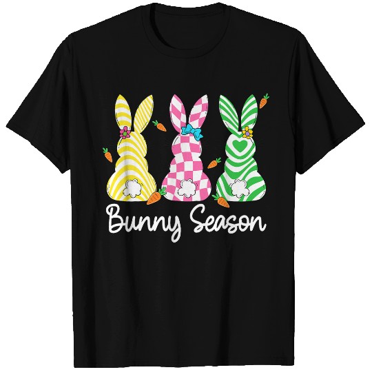 Funny Easter Day Bunny Season Cute Bunny Squad Hunting Eggs T-Shirts