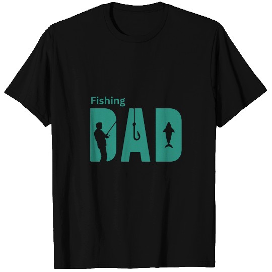Fishing dad Cool Fishing boat Hook Bait Fisherman T-Shirts