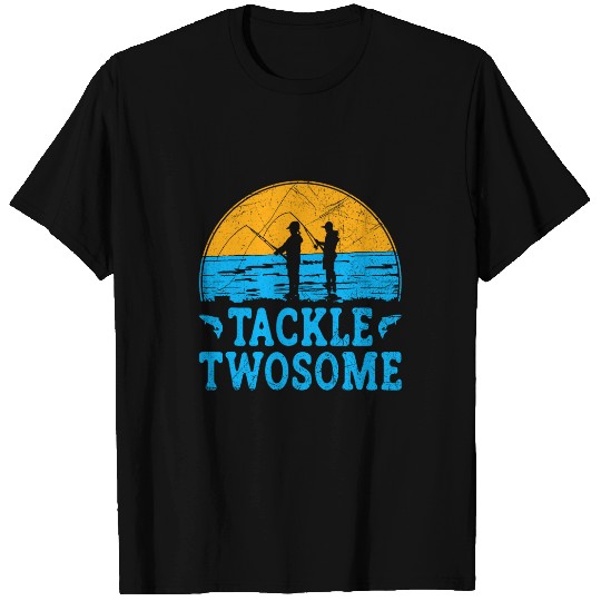 A Reel Bond Father and Daughter Fishing Partner T-Shirts