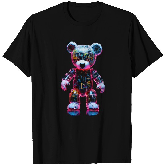 Bear Pet Bear robot Anime Graphic Colorful Animal Art Bear T-Shirts