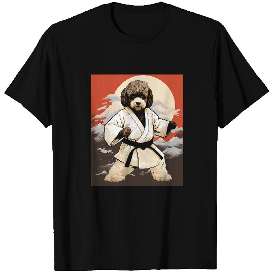 MMA Portuguese Water Dog Karate T-Shirts