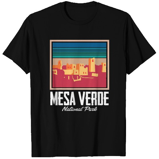 Archaeology City Mesa Verde National Park Hiking T-Shirts