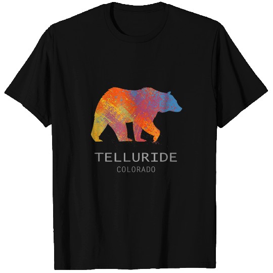 Bear Pet Telluride Colorado with Painted Bear for Kids T-Shirts