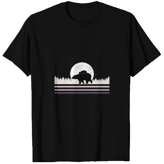 Bear Pet Bear vintages Style Forest for Men Women Retro Moon Bear T-Shirts