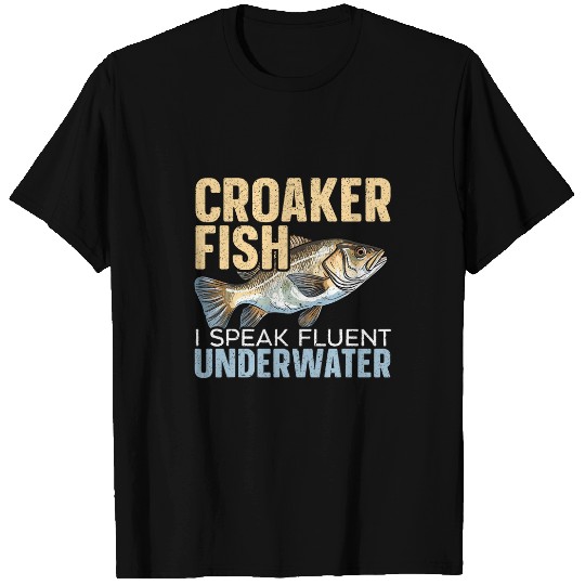 Frogfish Atlantic Croaker Fish Fisherman Fishing Lover 2 T-Shirts
