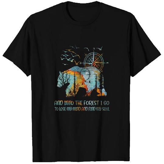 Bear Pet Mama Bear Retro Funny Forest Decor T-Shirts