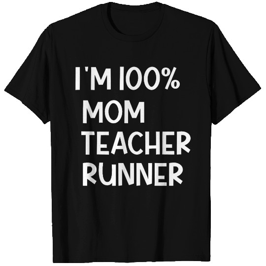 Funny Teacher Runner Mom Defined Running Mama Mothers Day T-Shirts