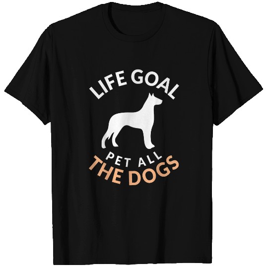 Life Goal Pet All The Dogs Military Police Doberman T-Shirts