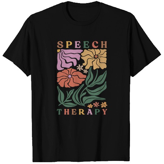 Speech Therapy Speech Language Pathologist Therapist 3 T-Shirts
