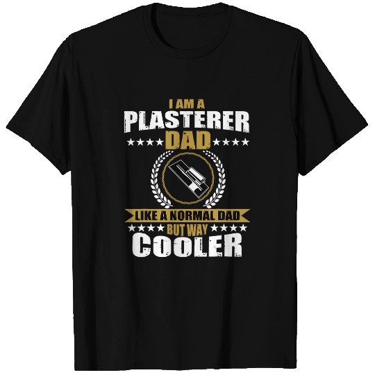 Bricklayer Job Funny Plasterer Dad Outfit Bricklayer Fathers Day Mason T-Shirts