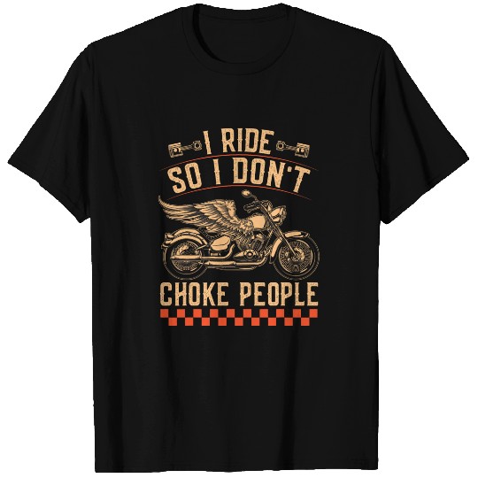 Grandpa Fathers Day Motorcycle Bike Rider T-Shirts