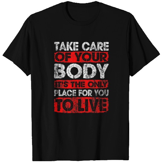 Personal Trainer Fitness Coachs Bodybuilder Take Care of Body T-Shirts