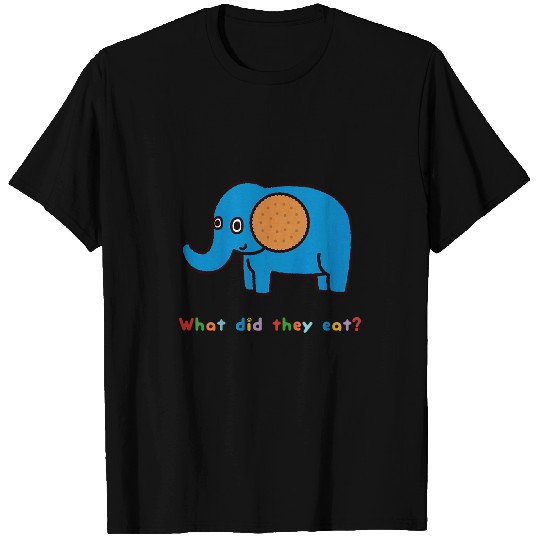 Elephant Pet Kids What did they eat Elephant Youth Kids Boys Girls T-Shirts