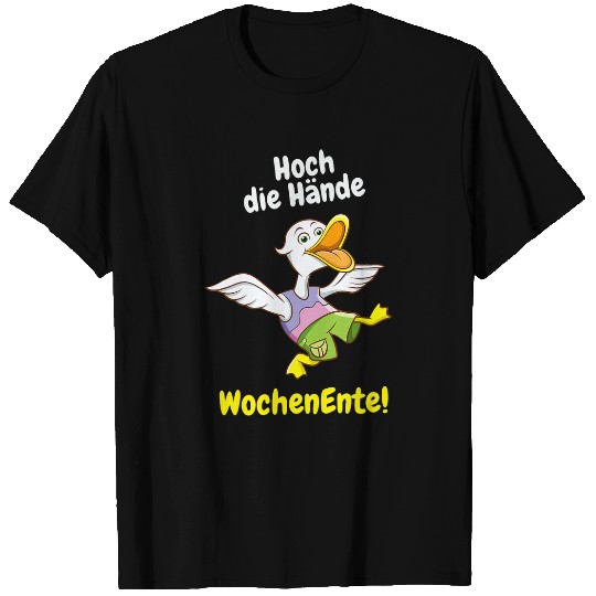 Duck Pet Up your hands Weekly Duck Beak T-Shirts