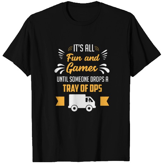 Its All Fun Postal Worker Mailman Mail Carrier Postman Mail T-Shirts