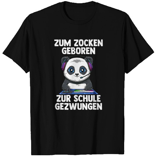 Panda Pet Gaming Panda Computer Games Online Games Streaming Panda T-Shirts