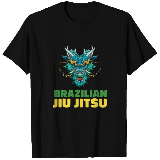 Dragon Pet Jiu Jitsu Dragon Demon Brazilian Jiu Jitsu and Grappling T-Shirts