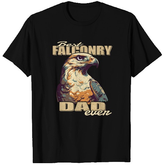 bests Falconry dad ever Falcon Bird Hunting T-Shirts