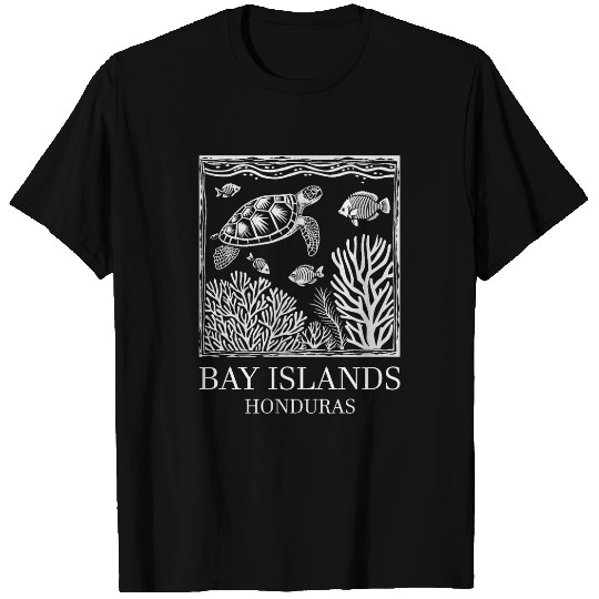 Turtle Pet Coral Reef Turtle Bay Islands T-Shirts