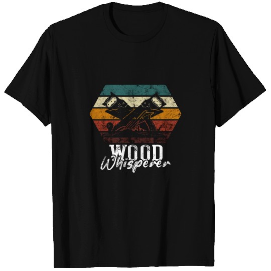 vintages Woodworker Carpentry Retro Woodworking Carpenter T-Shirts