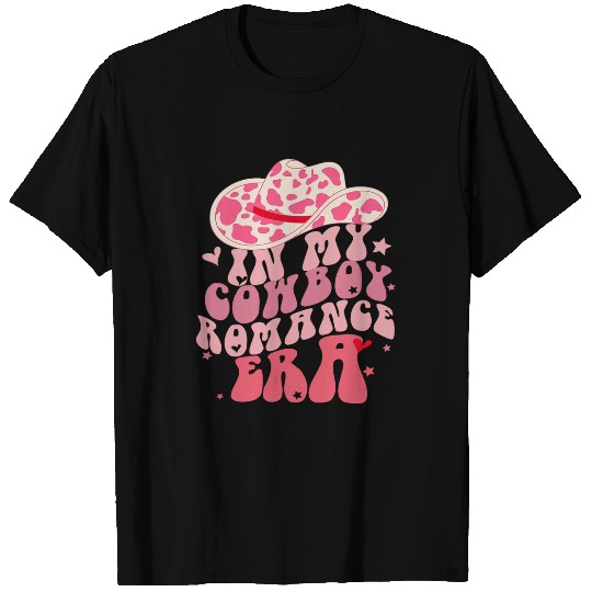 Groovy Retro In My Cowboy Romance Era Coastal Cowgirls Era T-Shirts