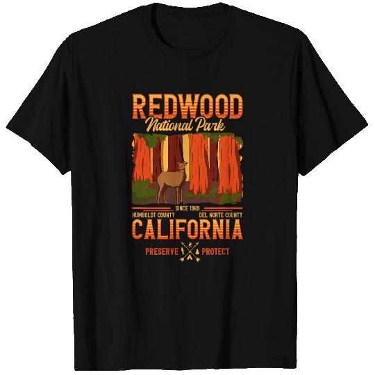 Bear Pet National Park Tee californias Bear Redwood National Park T-Shirts