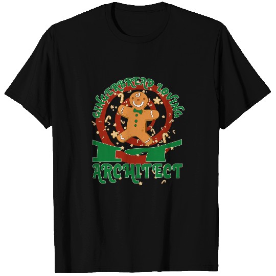 IT Architect Job Gingerbread Funny Xmas T-Shirts