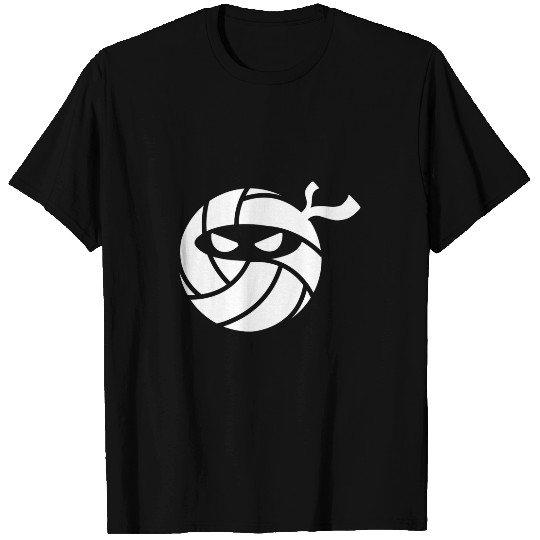 Volleyball Ninja I Beach volleyball dad Coachs captain T-Shirts