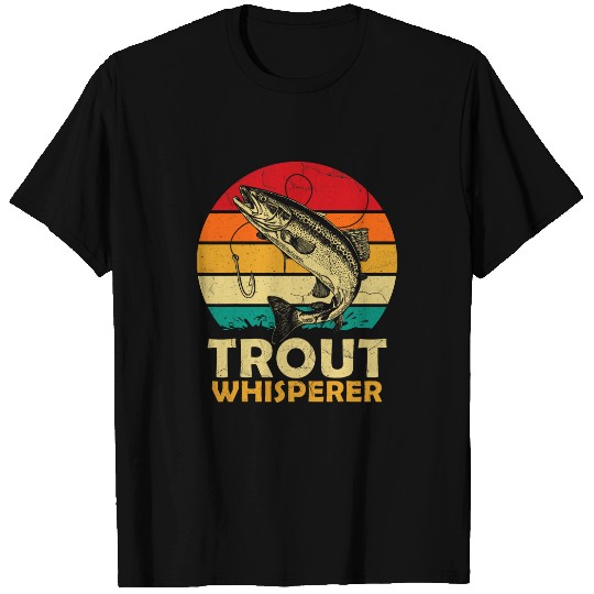 Brook Brown Rainbow Trout Fish Gift Trout Fishing T-Shirts