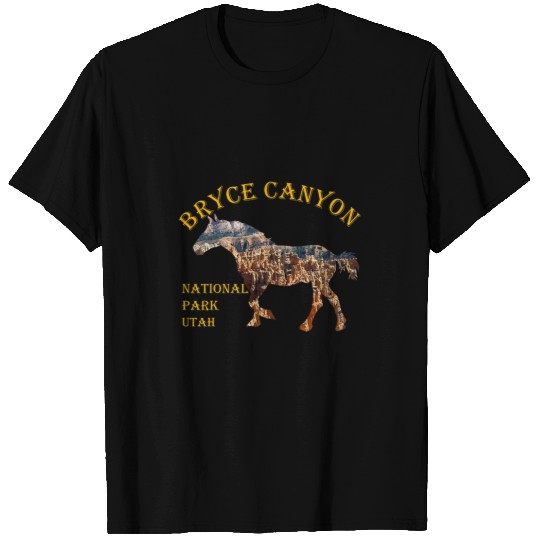 Bryce Canyon National Park hoodoos horse adventure T-Shirts