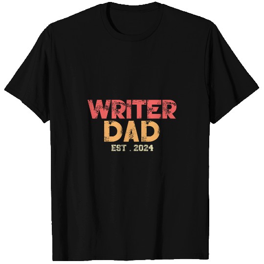 Literary Papa Novelist Creative Writer Father Retro Vintage T-Shirts