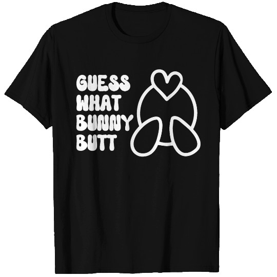Cute Bunny Happy Easter funny hunting Eggs Men Women T-Shirts