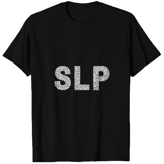 Leopard Speech Language Pathologist Speech Therapist T-Shirts