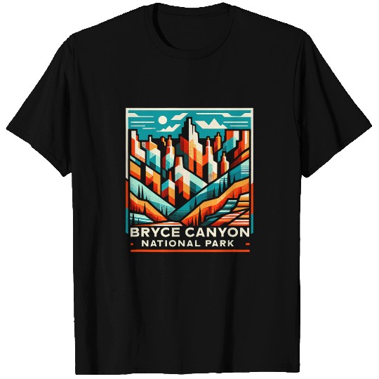 Bryce Canyon National Park Utah Geometric Style T-Shirts