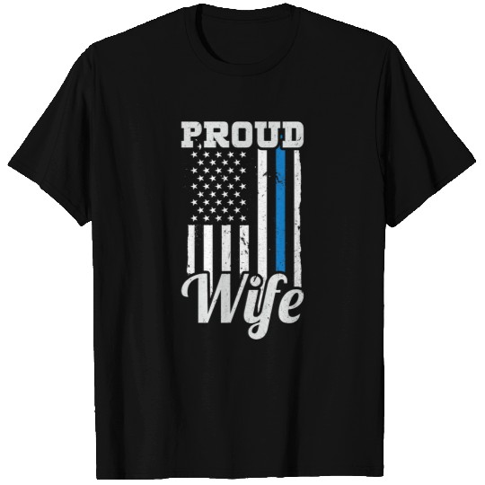 Police Job Proud Police Wife 1 T-Shirts