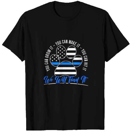 K9 Handler Police Dog Law Enforcement Police K9 Unit 17 T-Shirts