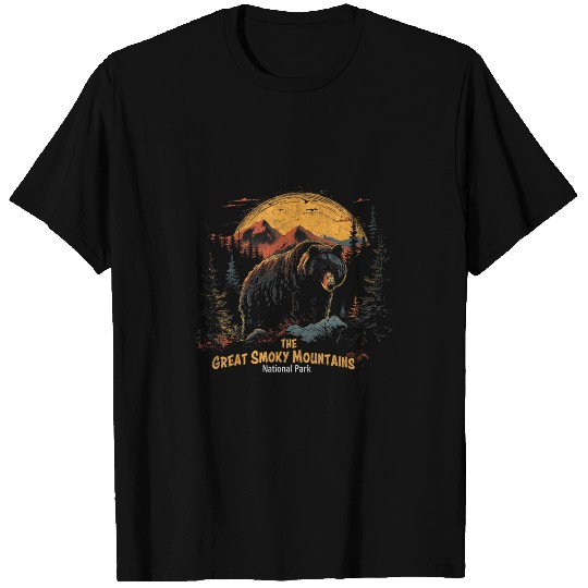 Bear Pet The Great Smoky Mountains vintages Black Bear National Park 1 T-Shirts