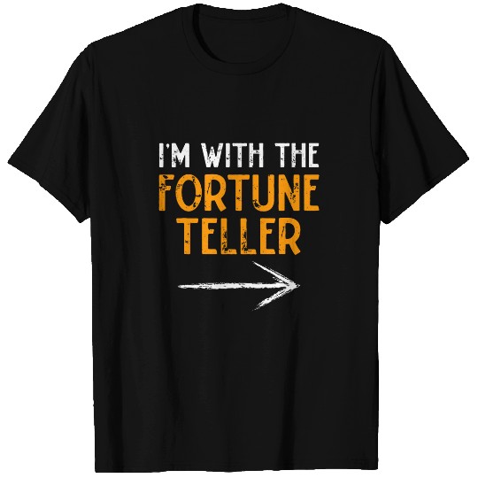 Im With Fortune Teller Last Minute Costume Halloween Couple T-Shirts
