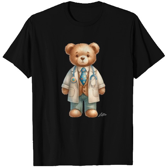 Bear Pet Preppy Pediatrician Bear vintages Gilded Lillie T-Shirts