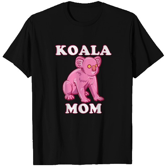 Koala Pet Mom Mothers Day Pink Style Animal Fun Cool T-Shirts