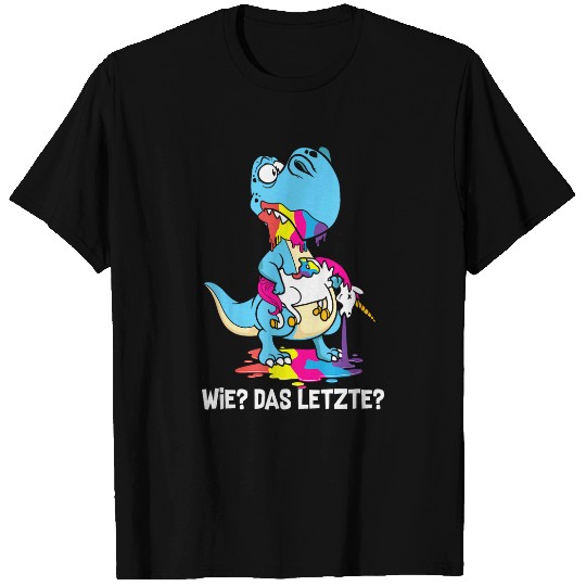 Dragon Pet Like The Last Dragon Eats Unicorn T-Shirts