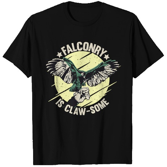 FALCONRY Falcon Bird Hunting T-Shirts
