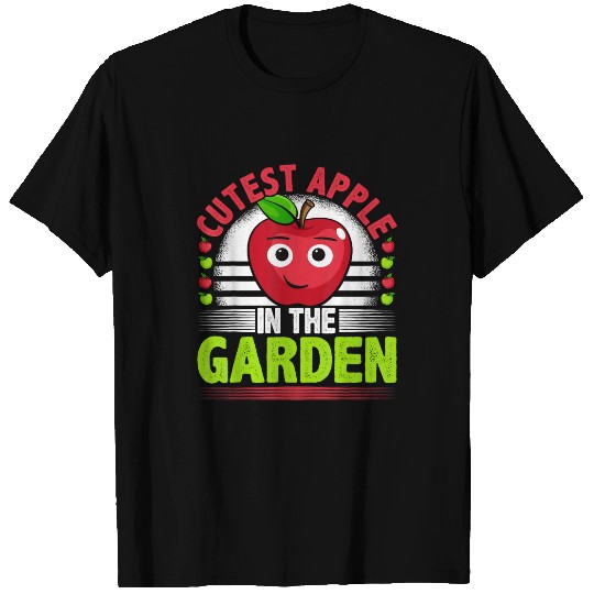 Cutest Apple In The Garden Funny Apple Picking T-Shirts