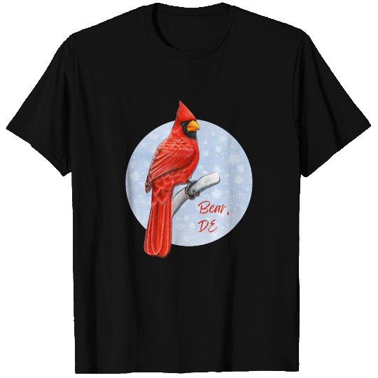 Bear Pet Bear DE Pride Red Cardinal Birder Birdwatching T-Shirts