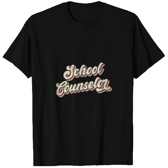Retro Counseling Teacher Appreciation School Counselor T-Shirts