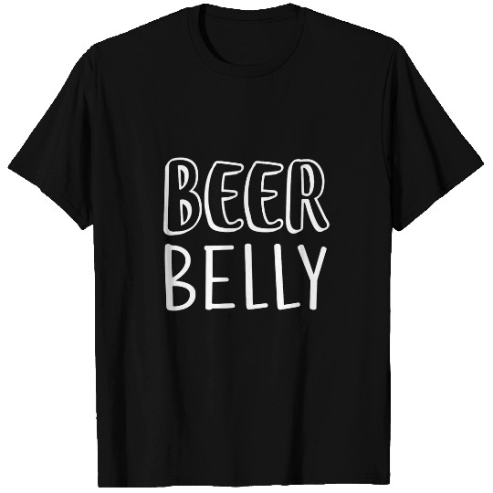 Beer Fun Beer Belly Expecting Dad Funny Pregnancy Announcement T-Shirts